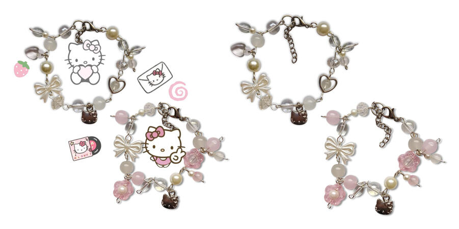 Hello Kitty Bracelets: Rs. 300 each