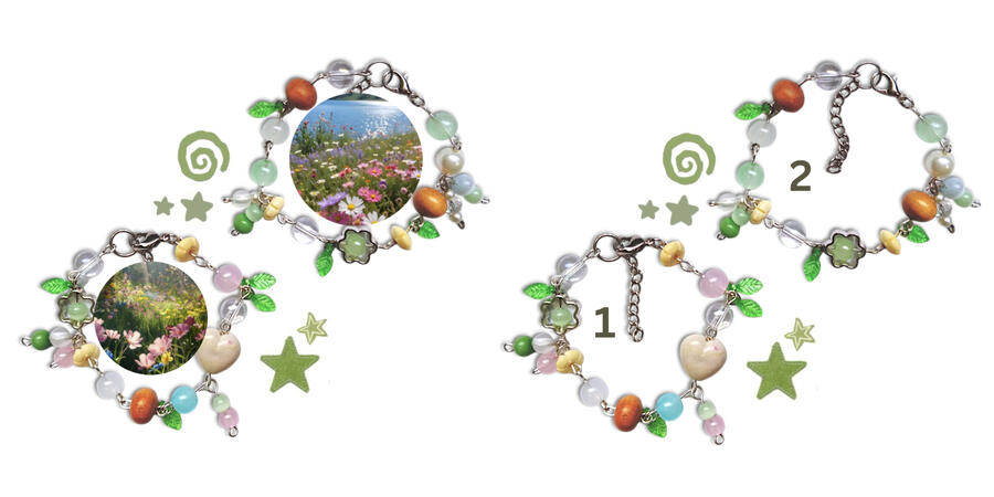 Whispering Grove Bracelets: Rs. 300 each