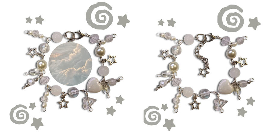 Pearl Sky Bracelet: Rs. 300 each
